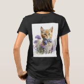 Paint Soaked Baby Dragon Funny T-Shirt (Rückseite)