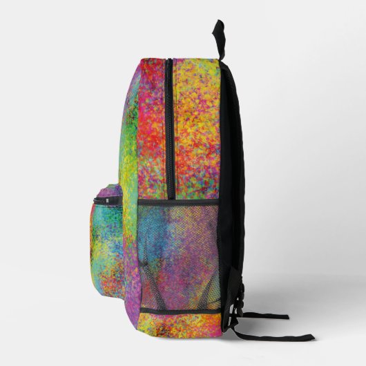Paint splash. bedruckter rucksack (Rechts)