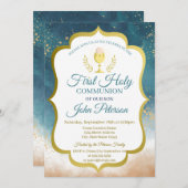 Paint Splash, Chalice First Heilige Kommune Einladung (Vorne/Hinten)