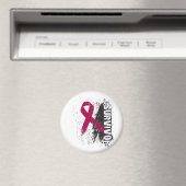 Paint Splash Design - Multiple Myelom Survivor Magnet (In Situ (Geschirrspüler))