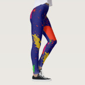 Paint Splash Designer Leggings - Geschenke (Rechts)