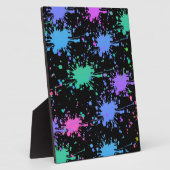 Paint Splash Fotoplatte (Seite)