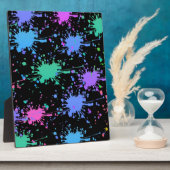 Paint Splash Fotoplatte (Seite)