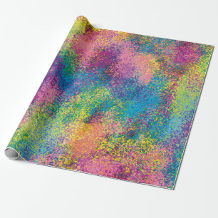 Paint splash. geschenkpapier
