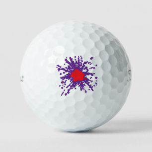 Paint Splash Golfball