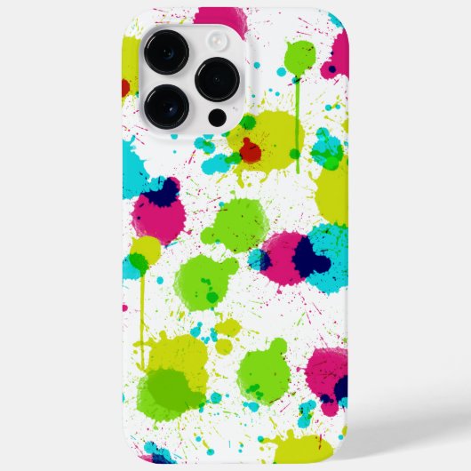Paint Splash iPhone Case (Rückseite)