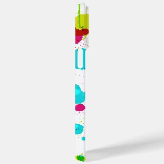 Paint Splash iPhone Case (Rückseite / Rechts)