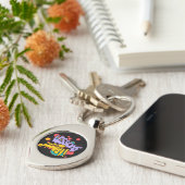  PAINT SPLASH LESSONS LEARN METAL KEYCHAIN  SCHLÜSSELANHÄNGER (Seite)