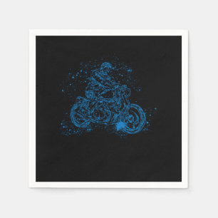 Paint Splash Motorrad Motorradfahrer Motorrad Spio Serviette