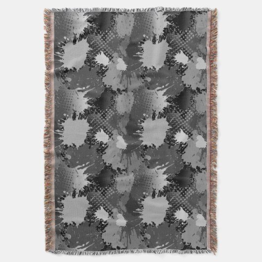 Paint Splash Muster 2 Decke (Vorderseite Vertikal)