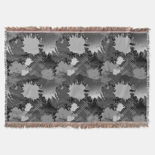 Paint Splash Muster 2 Decke (Vorderseite)