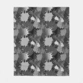 Paint Splash Muster 2 Fleecedecke (Vorderseite)