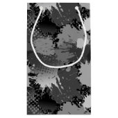 Paint Splash Muster 2 Kleine Geschenktüte (Rückseite)