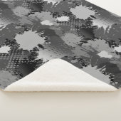 Paint Splash Muster 2 Sherpadecke (3/4)