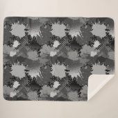 Paint Splash Muster 2 Sherpadecke (Vorderseite (Horizontal))