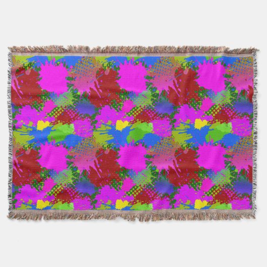 Paint Splash Muster 3 Decke (Vorderseite)