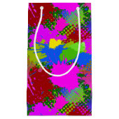 Paint Splash Muster 3 Kleine Geschenktüte (Vorderseite)