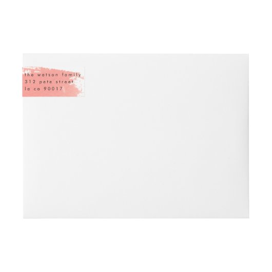 Paint Splash Special Delivery Birth Ankündigung (Vorderseite)