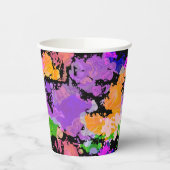 Paint Splash Spritzer Print Pappbecher (Links)