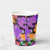 Paint Splash Spritzer Print Pappbecher (Rechts)