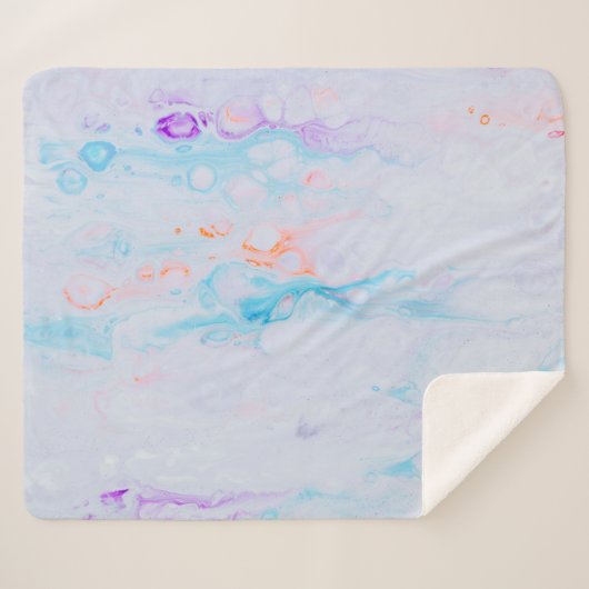 Paint splashes sherpadecke (Vorderseite (Horizontal))