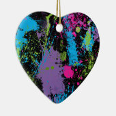 Paint Splater Keramikornament (Rechts)