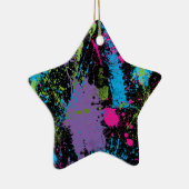 Paint Splater Keramikornament (Rechts)