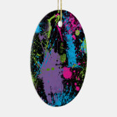 Paint Splater Keramikornament (Rechts)