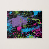 Paint Splater Puzzle (Horizontal)