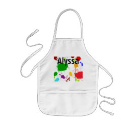 Paint Splats Personalisiert Kid's Schürze