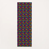 Paint Splats Yogamatte (Vorderseite)