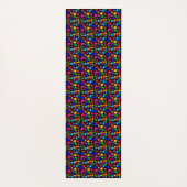 Paint Splats Yogamatte (Rückseite)