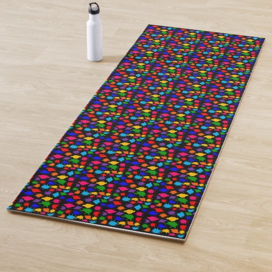 Paint Splats Yogamatte (Beispiel)