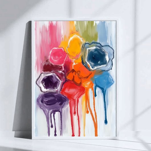 Paint Splatter | Watercolor Artist Painting Poster