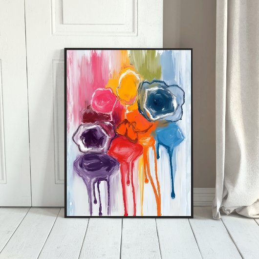 Paint Splatter | Watercolor Artist Painting Poster