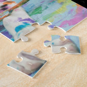 PAINT SPLATTERED DALMATINER PUPPY PUZZLE. PUZZLE (Seite)