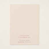 Paint Splint Halskette oder Armband-Grafikkarte (Rückseite)