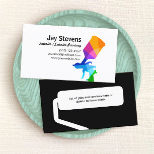 Paint Sprayer, House Painter Business Card Visitenkarte