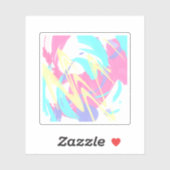 Paint Spritzer Abstrakt Art Aufkleber (Blatt)