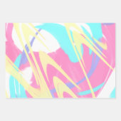 Paint Spritzer Abstrakt Art Geschenkpapier Set (Vorderseite 2)