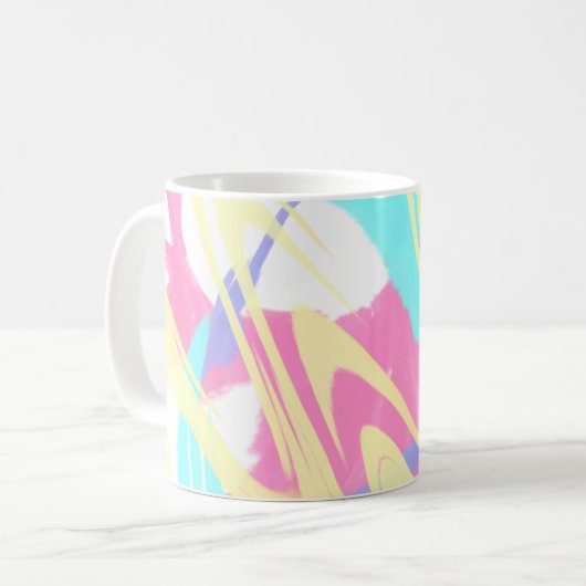 Paint Spritzer Abstrakt Art Kaffeetasse (Vorderseite Links)