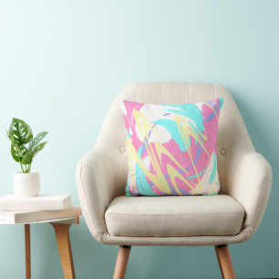 Paint Spritzer Abstrakt Art Kissen