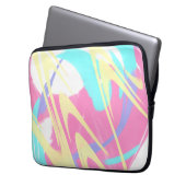 Paint Spritzer Abstrakt Art Laptopschutzhülle (Vorderseite Links)