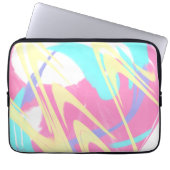 Paint Spritzer Abstrakt Art Laptopschutzhülle (Vorderseite)