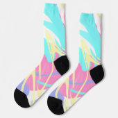 Paint Spritzer Abstrakt Art Socken (Linkes Detail)