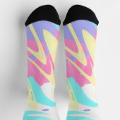 Paint Spritzer Abstrakt Art Socken (Oben)