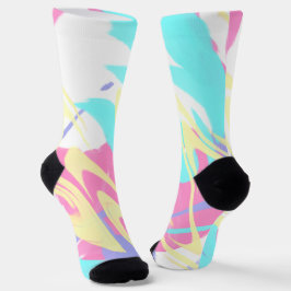 Paint Spritzer Abstrakt Art Socken