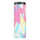 Paint Spritzer Abstrakt Art Thermosbecher (Rückseite)