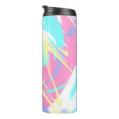 Paint Spritzer Abstrakt Art Thermosbecher (Nach rechts gedreht)