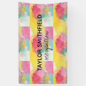 Paint-Spritzer Banner (Vertikal)